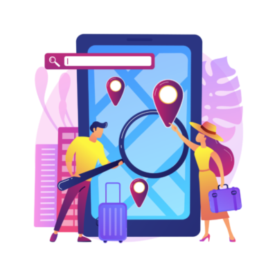 Especialista en SEO local de Rex Digital analizando el posicionamiento de un negocio en Google
